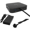 USB-C Dual Display Docking Station with Power Delivery 65W + Universal Charger 77W