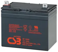 CSB Pb backup batteri CSB GP12340 12V 34Ah (1 of 1)