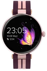 CANYON smart watch Semifreddo SW-61 ROSE GOLD 1.19" AMOLED display 25 multi-sport IP68 Android iOS (1 of 5)