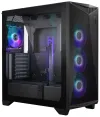 MSI Gehäuse MPG GUNGNIR 300R AIRFLOW ohne Netzteil links gehärtetes Glas 4x 120 mm A-RGB Lüfter 1x USB-C 2x USB3.2 schwarz