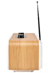 Radio Internet NEDIS potenza 34 W FM DAB+ Internet Bluetooth Wi-Fi USB jack da 35 mm legno bianco thumbnail (5 of 6)