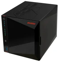 Asustor Nimbustor 4 Gen2 AS5404T Четырехъядерный NAS-сервер с 4 отсеками, 2,0 ГГц, два порта 2,5GbE, 4 ГБ DDR4, 4 слота M.2 SSD (1 of 4)