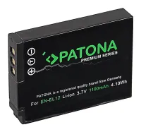 PATONA batterij voor foto Nikon EN-EL12 1100mAh Li-Ion Premium (1 of 1)