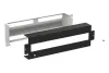 Solarix RAIL-3U-DIN-BK Installatiounspanel 3U mat DIN-Schinne fir 19" Cabinet BK RAL9005 thumbnail (2 of 2)