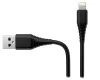 USB-кабель для передачі даних Colorway Apple Lightning 2.4A 1m PVC Black thumbnail (2 of 2)