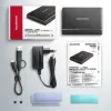 AXAGON Caja metálica para SSD M.2 NVMe y SATA 2.5" con clonación funcional ADSA-CC Cable USB-C 3.2 Gen 2 30cm thumbnail (4 of 4)