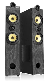 FENDA F&D speaker T-70X 2 0 160W black wooden BT5 0 FM radio USB optical input remote control Karaoke (1 of 2)