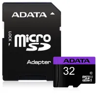 Адаптер ADATA Premier 32 ГБ microSDHC UHS-I CL10 + (1 of 1)