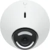 ## UniFi Protect G5 Dome

Камера UniFi Protect G5 Dome має датчик 5 Мп (2688 x 1512 пікселів) зі швидкістю 24 кадри в секунду, фіксований об’єктив (прибл. 2,8 мм), ІЧ-підсвічування до 10 м для нічного бачення, мікрофон і динамік. Камера має дуже міцний корпус з металу, стійкість до вандалів IK08 і IPX4 проти погодних умов і бризок води. Він підключається до мережі через порт Ethernet 10/100 Мбіт/с, який підтримує живлення через кабель - 802.3af PoE (37 - 57 В постійного струму).

### Важливі функції

- Датчик 5MP, відео 30FPS
- Нічний режим з ІЧ світлодіодами до 10м
- Широкий огляд, кут огляду 102,4°
- Водостійкий корпус IPX4
- Вбудований мікрофон і динамік
- Живлення через PoE, макс. споживання 5W
- Покращені кольори з HDR (розширений динамічний діапазон)
- Керується програмним забезпеченням UniFi Protect - починаючи з версії 2.2.7, 2.7.18 (веб) або 1.10.0 (мобільний додаток)
- Вандалостійкість - IK08
- **Примітка:** UniFi Protect потрібен для роботи цього продукту з повною функціональністю, ми рекомендуємо використовувати його з UniFi Dream Machine Pro або UniFi Protect Network Video Recorder.

### Вміст упаковки

- Обладнання
- Шурупи + дюбелі
- Пластиковий лист для кріплення до стіни