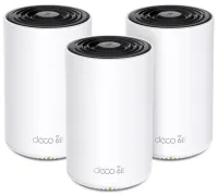 TP-Link Deco XE75(3-Pack) Mesh System AXE5400 WiFi 6E 3x GLAN 574Mbps 2.4GHz 2402Mbps 5GHz 2402 6GHz (1 of 4)