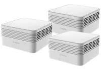 STARK set med 3 ATRIA Wi-Fi Mesh Home TRIO PACK AX3000 Wi-Fi 802.11a b g n ac axe 2402 Mbit med 2,4 GHz och 5 GHz 3x LAN vit (1 of 4)