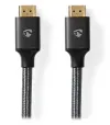 NEDIS PROFIGOLD High Speed ​​​​HDMI-kabel med Ethernet HDMI-stik - HDMI-stik 4K bomuldsgrå BOX 5m thumbnail (2 of 2)