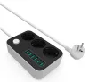 COLORWAY pikendustoiteplokk 3x Schuko 6x USB 5V kaabel 1,8m