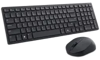 DELL KM555 Чеська Словацька бездротова безшумна клавіатура + USB миша чорний (1 of 4)