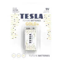 Batteria alcalina TESLA GOLD+ 9V (blister 6LR61) 1 pz (1 of 1)