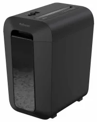 FELLOWES shredder LX 65 trasghearradh ciseán 4x40mm toirte 22 l leibhéal rúndachta cineál 2 - rúnda dubh (1 of 3)