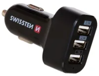 Swissten Cl Adapter 3X USB 52A Maitinimas (1 of 1)