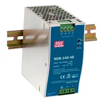 Planet PWR-240-48 industrial power supply on DIN rail adjustable 48-56V DC 240W (1 of 1)