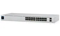 Ubiquiti UniFi Switch 24 PoE - 24x Gbit RJ45 2x SFP 16x PoE 802.3af at (PoE-budjetti 95 W) (1 of 5)