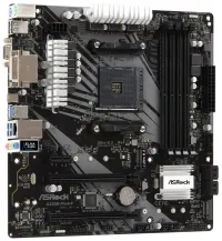 ASRock A320M Pro4-F A320 AM4 4x DDR4 2x M.2 VGA DVI-D HDMI USB-C mATX (1 of 4)