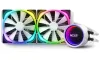 NZXT ūdens dzesētājs Kraken X63 RGB 2x 140mm ventilators thumbnail (2 of 4)