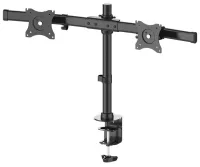 Neomounts FPMA-DCB100DBLACK Flat Screen Desk Mount (klemmebøsning) - Tværstang Sort (1 of 3)