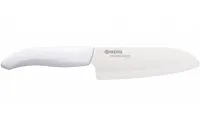 Couteau de cuisine professionnel KYOCERA céramique lame blanche 14 cm manche blanc (1 of 1)