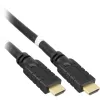 PremiumCord HDMI High Speed ​​​​+ Ethernet kabel pozlačeni konektorji 5m črne barve