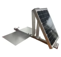 Soporte SC ajustable completo Solarmi para sujetar 8 unidades de sol. paneles en un techo plano de 35 mm para carga (1 of 2)