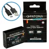 Batteria PATONA per foto Canon LP-E10 1020mAh Li-Ion Platino Ricarica USB-C thumbnail (1 of 4)