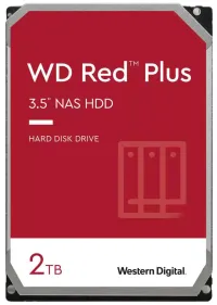 WD RED PLUS 2TB WD20EFPX SATA 6Gb с вътрешен 3.5" 64MB (1 of 1)