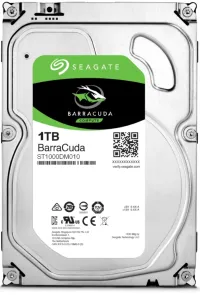 Жорсткий диск Seagate BarraCuda 1 ТБ ST1000DM010 Внутрішній 35" 7200 об/хв SATA 6 ГБ з 64 МБ (1 of 1)