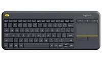Logitech Keyboard Touch K400 Plus Wireless 2 4GHz Touchpad USB Receiver US Black (1 of 4)