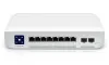 Ubiquiti UniFi Switch Enterprise 8 PoE - 8x 2.5 Gbit RJ45 2x SFP+ port PoE 802.3at (PoE budget 120W) thumbnail (3 of 8)