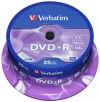 VERBATIM DVD+R Fearsaid 47GB 16x 25pack thumbnail (1 of 2)