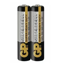 GP zinkchloride batterij 15V AAA (R03) Supercell 2 stuks folie (1 of 1)