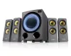 FENDA F&D speaker F7700X 4.1 80W black with RGB BT5.0 FM radio USB playback optical input remote control