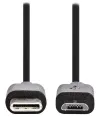 NEDIS кабел USB 2.0 щепсел USB-C - щепсел USB micro-B черен 1м thumbnail (2 of 2)