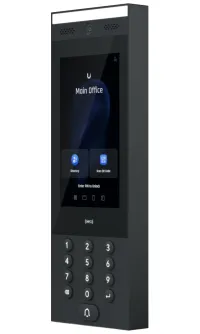 Ubiquiti UniFi Access Intercom - Interkom 8Mpx kamera obousměrné audio 7" dotykový displej IP65 černá (1 of 4)