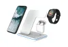 CANYON Wireless Charger WS-302W 3in1 input 9V 2A 12V 2A output 15W 10W 7.5W 5W Type C to USB-A white thumbnail (4 of 5)