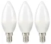 NEDIS Lampadina LED E14 candela 28 W 220 V 250 lm 2700 K Bianco caldo opaco 3 pezzi