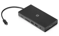 Estação de acoplamento portátil HP com hub multiportas USB-C (1 of 3)