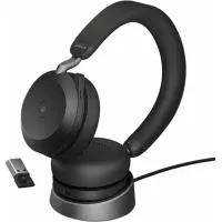 Evolve2 75 USB-A UC com suporte de carregamento preto (1 of 7)