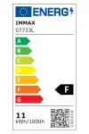 IMMAX NEO LITE SMART set 3x LED-lamp E27 11W RGB+CCT kleur en wit dimbaar Wi-Fi TUYA thumbnail (2 of 5)