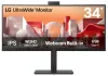 LG-Monitor 34BA85QE IPS 34" QHD gebogen 3440x1440 21:9 300 cd m2 5ms HDMI DP USB-C 60Hz HDR10 OnScreen-Steuerung