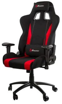 Sedia da gaming AROZZI INIZIO Tessuto nero-rosso (1 of 5)