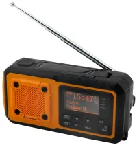 Soundmaster DAB112OR DAB+FM Radio BT 1W RMS LED gaisma Iebūvēts akumulators (1 of 3)