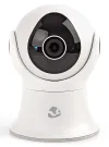 IP-камера NEDIS для улицы, IP65, Wi-Fi, 1080p, PIR-датчик, вращение облака, наклон, 16 ГБ, адаптер Android iOS, белый thumbnail (1 of 5)