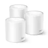 TP-Link Deco X10 (3-pack) AX1500 Mesh Wi-Fi 6-systeem voor het hele huis 300 Mbps 2,4 GHz + 1201 Mbps 5 GHz 2x GLAN