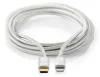 NEDIS PROFIGOLD Lightning USB 2.0 kabel Apple Lightning 8-pins - USB-C stekker nylon zilver BOX 2m thumbnail (1 of 2)